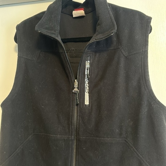 Guc: Spyder Polar Fleece Mens zip up Vest no pilling  thick fleece - Picture 2 of 4